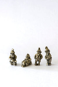 Pewter Garden Gnomes 1/12th scale