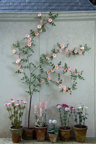 Briar Rose Paper Flower kit for 1/12th Dollhouses, Florists and Miniature Gardens