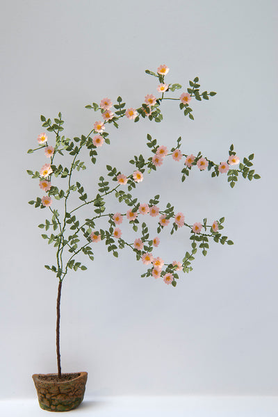 Briar Rose Paper Flower kit for 1/12th Dollhouses, Florists and Miniature Gardens