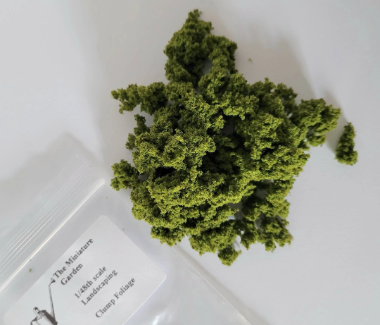 Clump Foliage for 1/48th scale plants and foliage
