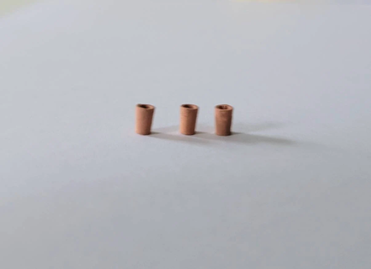 Set of 3  48th scale Extra Small Flower Pots