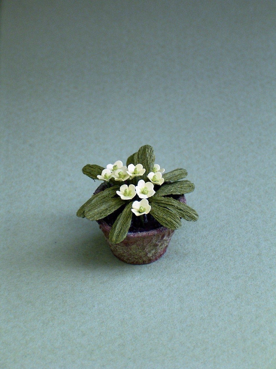 Primrose Flower Kit  for 1/12th scale Dollhouses, Florists and Miniature Gardens